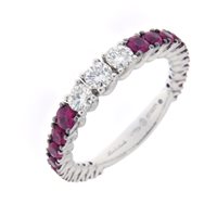 Anello Salvini Donna in Oro bianco Diamante 20049614 - 20049614